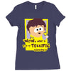 audience south park Ladies Fitted T-Shirt