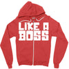 like a boss Zipper Hoodie