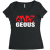 goes geous Women's Triblend Scoop T-shirt