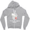 they're only noodles Zipper Hoodie