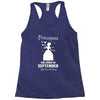Princesses Are Born in September Yes I'm a Princess Racerback Tank