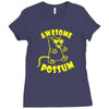 awesome possum Ladies Fitted T-Shirt