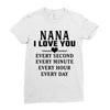 I Love You Nana Ladies Fitted T-Shirt