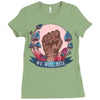 Women's March We Will Rise Ladies Fitted T-Shirt