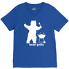 bear grills bbq funny V-Neck Tee