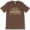 proud cousin of an awesome u.s marine T-Shirt