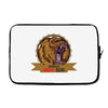 danger angry bear Laptop sleeve