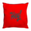HEY Throw Pillow