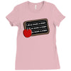 i will not become a stripper Ladies Fitted T-Shirt