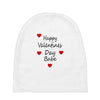 happy valenties day babe Baby Beanies
