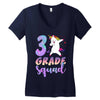 3rd grade squad Women's V-Neck T-Shirt
