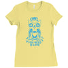owl Ladies Fitted T-Shirt