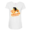 amazon fitness Maternity Scoop Neck T-shirt
