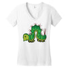 funny animal Women's V-Neck T-Shirt