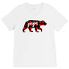 papa christmas bear V-Neck Tee