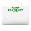 earth day shirt Accessory Pouches