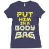 body bag Ladies Fitted T-Shirt