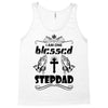 I Am One Blessed Stepdad Tank Top