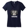 hedgehug Women's V-Neck T-Shirt
