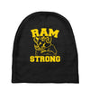 ram strong Baby Beanies