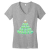 the last cupcake Women's V-Neck T-Shirt
