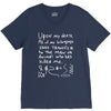ron swanson's will riddle map parks and recreation V-Neck Tee