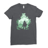 the adventure begins Ladies Fitted T-Shirt