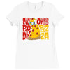 nobody owns pizza! Ladies Fitted T-Shirt
