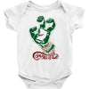 screaming mutant hand Baby Onesie