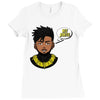 hey auntie Ladies Fitted T-Shirt