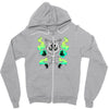 tribal alolan marowak Zipper Hoodie