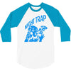 new retro night trap 3/4 Sleeve Shirt