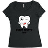 First Tooth Date Women's Triblend Scoop T-shirt