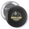 sasquatch hunter Pin-back button
