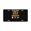 dental assistant License Plate