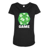game Maternity Scoop Neck T-shirt