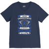 Never Underestimate The Strength Of A Colon Cancer Warrior V-Neck Tee