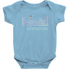 plutonium thief periodic table Baby Bodysuit
