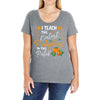 fall i teach the cutest pumpkins Ladies Curvy T-Shirt