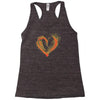 heard colors Racerback Tank