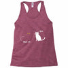 black cat magic Racerback Tank