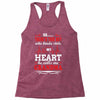 There's This Boy Who Stole My Heart He Calls Me Grandma Racerback Tank