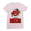 apple keeps the doctors away Ladies Fitted T-Shirt