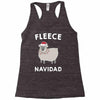 fleece navidad Racerback Tank