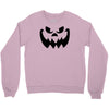 evil pumpkin face halloween costume Crewneck Sweatshirt