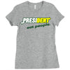 president eat people Ladies Fitted T-Shirt