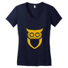 owl  (10) Women's V-Neck T-Shirt
