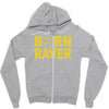 born raver party dance festival funny Zipper Hoodie