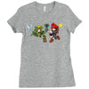 mario vs link Ladies Fitted T-Shirt