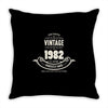 premium vintage 1982 classic perfectly aged limited edition Throw Pillow